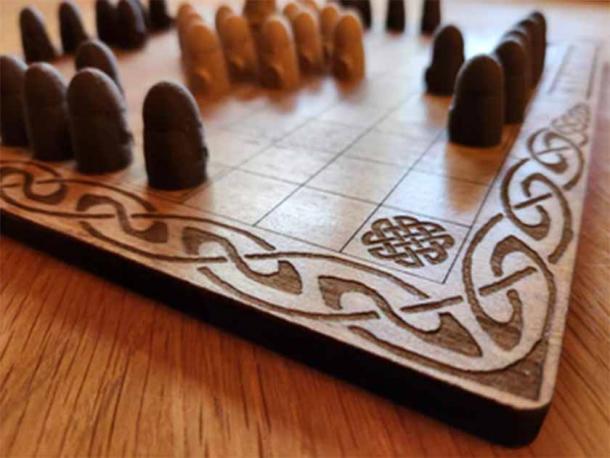 Ancient Origins Tablut game board and pieces, now available. (Ancient Origins)