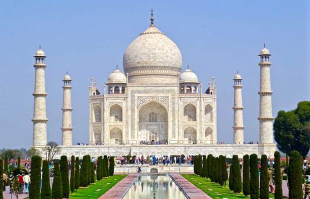 In happier times the Taj was a monument of renowned purity. (CC0)