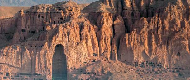 The cash-strapped Taliban is selling tickets for tourists to visit a heritage site it destroyed - the Bamiyan Buddhas. Source: Torsten Pursche / Adobe Stock