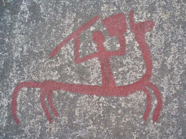 Tanum Rock carving found in the district of Bohuslän (Public Domain)