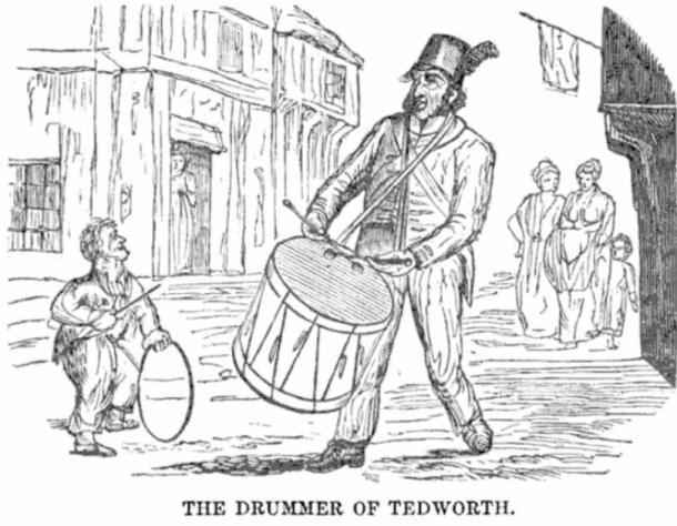 El baterista de Tedworth (dominio público)