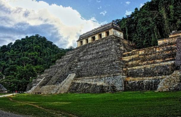 The Temple of Inscriptions, Palenque, Mexico