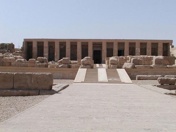 Templo de Seti I en Abydos.