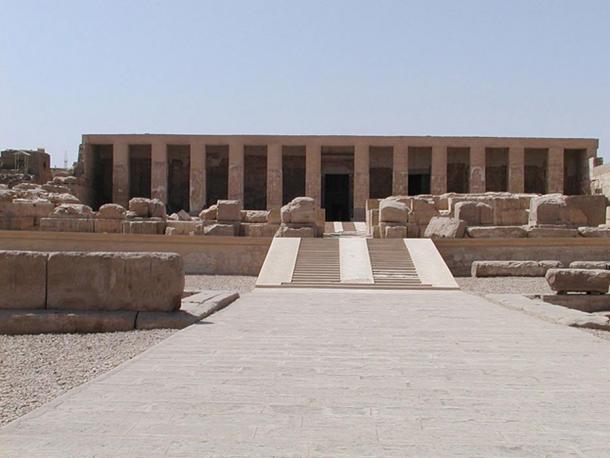 Temple of Seti I at Abydos.