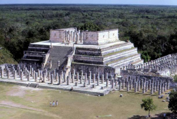 Temple of the Warriors at Chichen Itza, Mexico. (CC BY 2.0)
