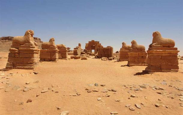Temple of Amun in ancient city of Naqa of the Kingdom of Kush. (robnaw/Adobe Stock)
