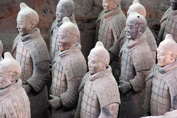 Terracotta Army in Xi’an, China. 