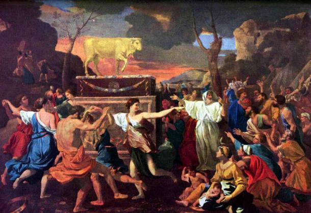 The Adoration of the Golden Calf.