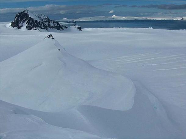 The Aheloy Nunatak, a natural formation