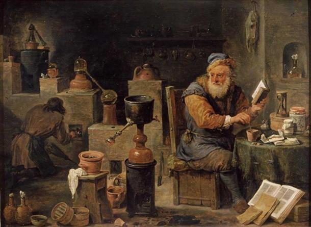 ‘The Alchemist.’ (1640-1650) by David Teniers the Younger. (Public Domain)