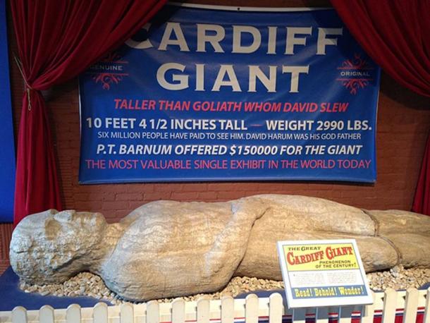 The Cardiff Giant at the Farmers' Museum in Cooperstown. (Opencooper / CC BY-SA 2.0)