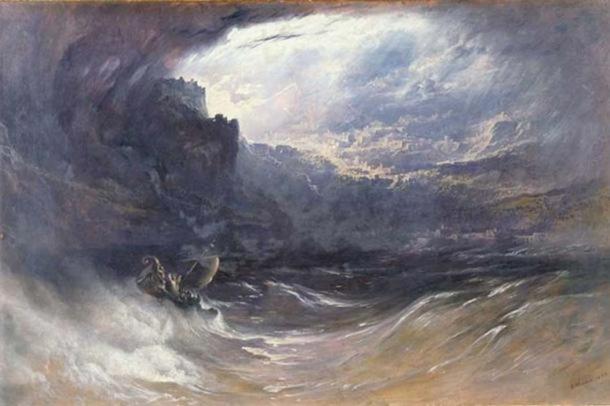 ‘The Deluge’ (1834) by John Martin. (Public Domain)