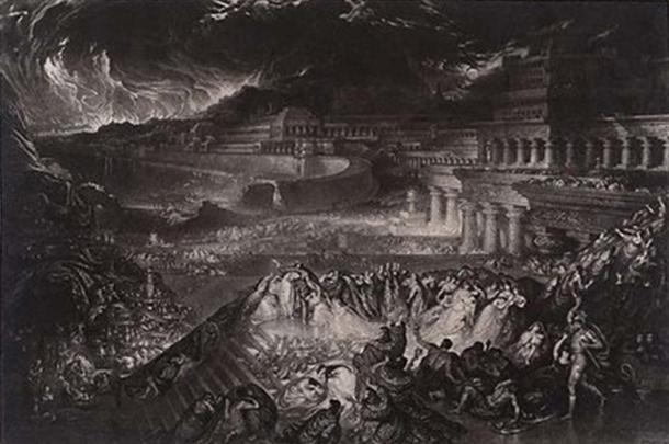 John Martin, ‘The Fall of Nineveh.’ (CC BY SA 4.0)