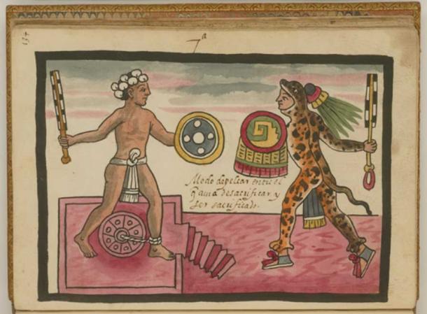 'kampen mellan offret och den som offrar' av Juan de Tovar, cirka 1546-1626. (Public Domain)