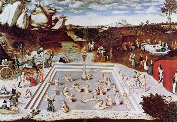 The Fountain of Youth, 1546 painting by Lucas Cranach the Elder