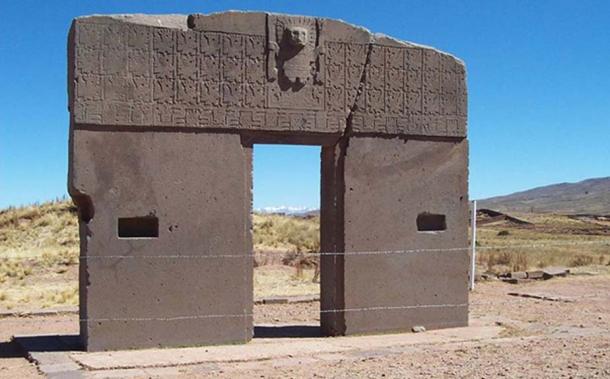 The Gateway of the Sun at Tiahuanaco. (CC BY-SA 3.0)