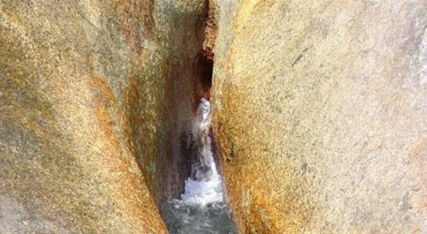 The Grandma (Yai) rock formation in Thailand