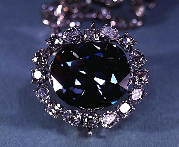 The Hope Diamond in 1974.