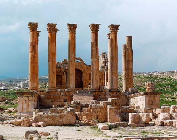The Jerash Temple of Artemis. (CC BY 3.0)