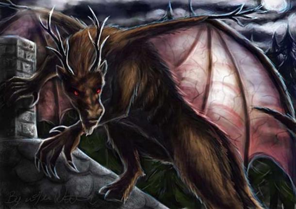 Le Jersey Devil. (pyro-helfier / Deviant Art)