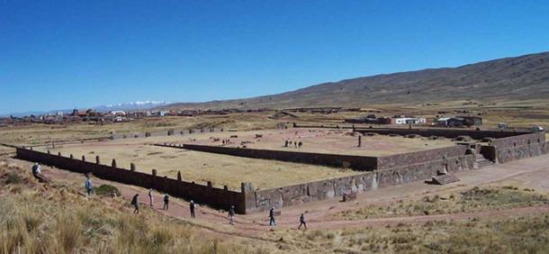 The Kalasasaya ritual complex was built around 200 AD and is a designated UNESCO World Heritage Site. (Public domain)