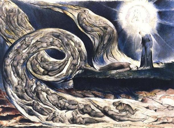 The Lovers' Whirlwind (1824/1827), William Blake