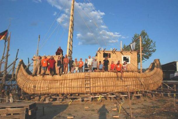 The Mission ABORA team on the Abora IV. (Mission ABORA)