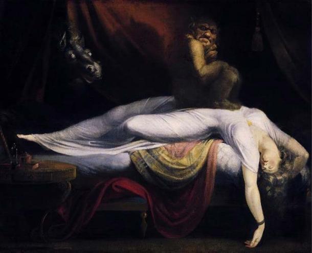 Le cauchemar '(1781) de Johann Heinrich Füssli. (Domaine public)