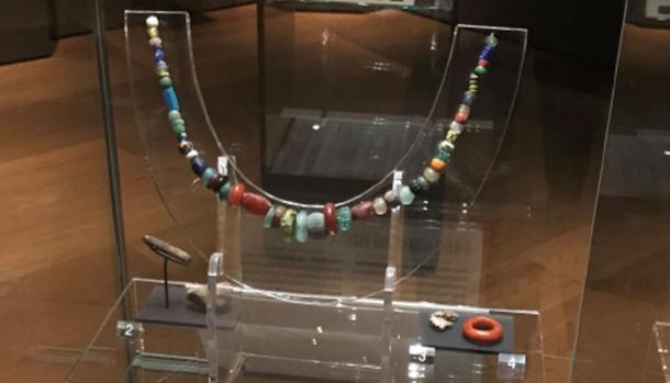 The Pagan Lady’s necklace. (Manx National Heritage)