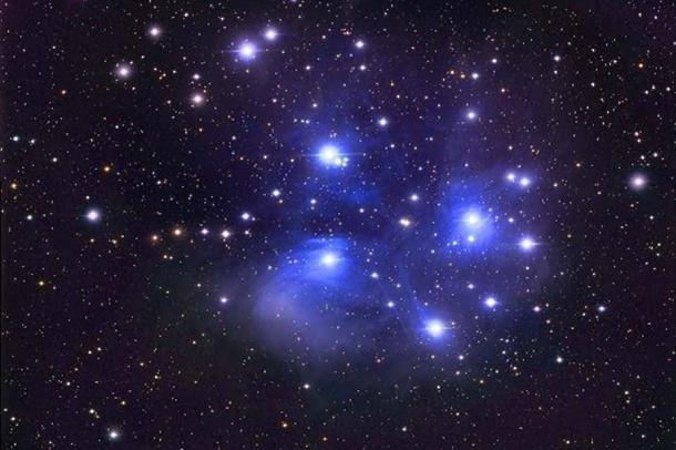 The Pleiades (Seven Sisters). (Public Domain)