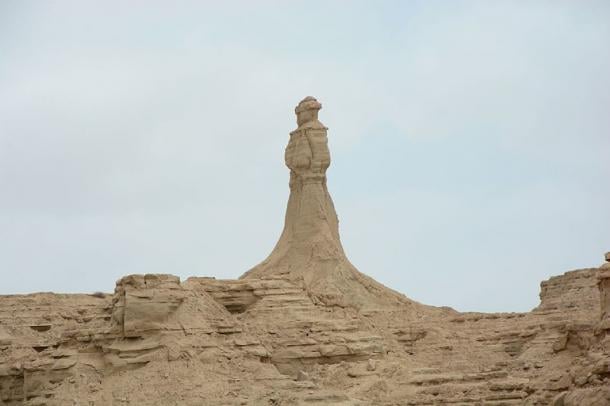 The Princess of Hope formation in the Hingol National Park. (Image: CC BY-SA 4.0)