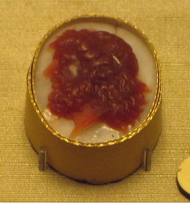The Roman god Jupiter (shown here on a cameo) is a form of Dyeus. (shako/CC BY SA 3.0)