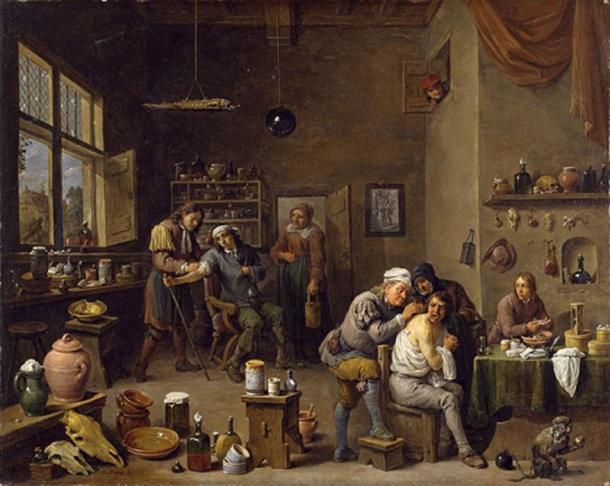 ‘The Surgeon’ by David Teniers the Younger, 1670s. (Public Domain)