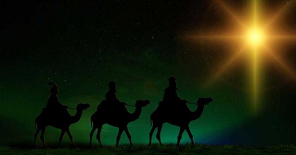 The Three Kings following the Start of Bethlehem