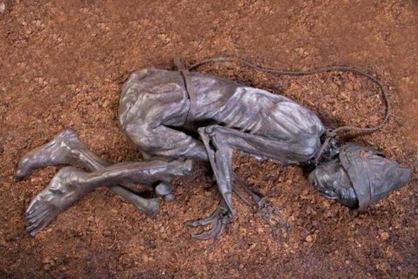 The Tollund Man as he appears today. (Tollundman.dk)