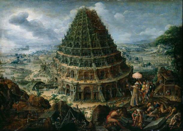 Marten van Valckenborch the Elder - The Tower of Babel. 