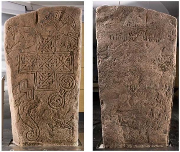 The Ulbster Stone, partially incised and partially in relief. (Reproduced courtesy of Caithness Horizons Museum and Art Gallery, Thurso)