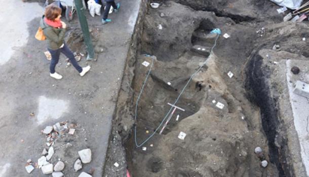 The Viking boat is in a poor state of preservation. Credit: Norwegian Institute for Cultural Heritage Research (NIKU)