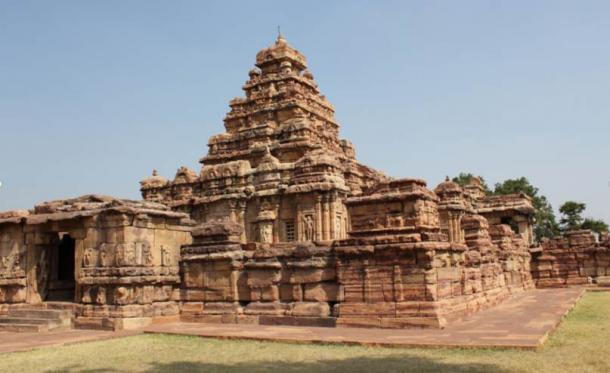 The Virupaksha Temple in Pattadakal