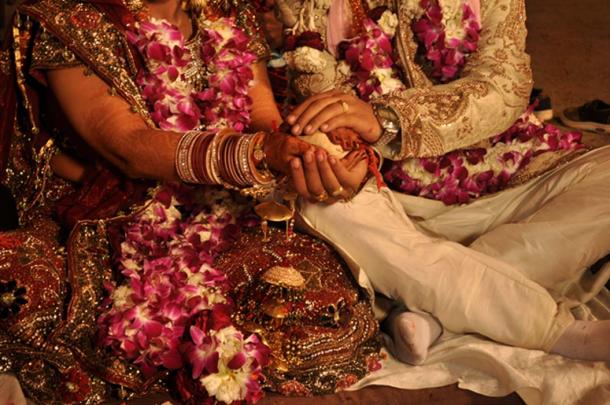 The Yajur Veda sets out how religious rites and ceremonies are performed. 