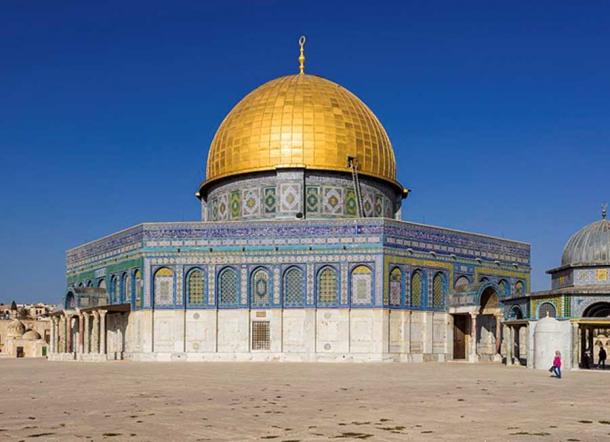 The ambitious Muslim builders of The Dome of the Rock replaced an earlier wooden structure. (CC BY-SA 4.0)