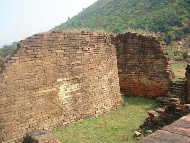 The ancient Jarasandha's Akhara (wrestling arena) mentioned in the Mahabharata epic is located at Rajgir in Bihar, India. (LRBurdak/CC BY SA 3.0)