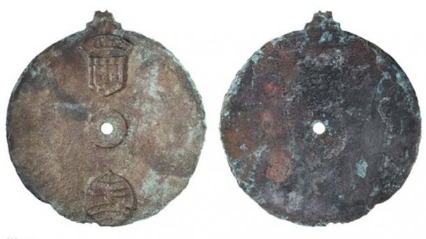 The astrolabe is a bronze disc, which measures 17.5cm in diameter (Image: Philip Koch)
