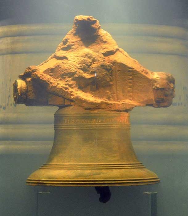 The bell, inscribed, 