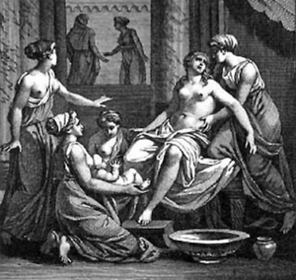 The birth of Heracles. (Dodo / Public Domain)