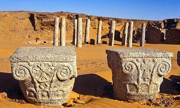 The church of granite columns, Dongola (Lucia A / CC BY-SA 3.0)