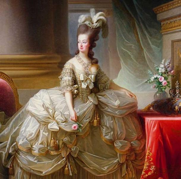 The figure of Queen Marie Antoinette is connected with excesses of the upper class and heartless rulers. The words “Let them eat cake” (in the face of public starvation) is famously attributed to her, however it’s now felt she never said it. (Public Domain)