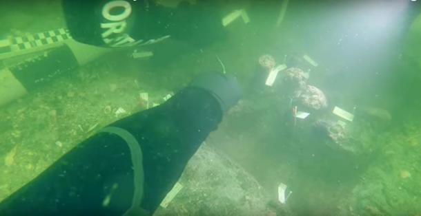 The find appears to be part of a large cemetery.