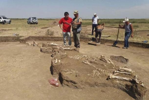The grave of a priestess was also found nearby. (East2west News)