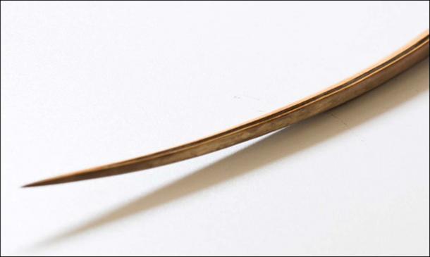 'The grooves for the microliths are so nicely crafted, as if with some mechanic tool. Picture: Michil Yakovlev